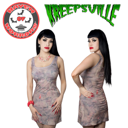 Stitched Skin Tank Dress