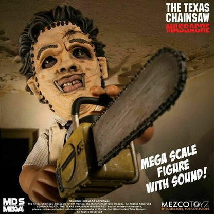 The Texas Chainsaw Massacre Leatherface Mega Scale 15-Inch Doll