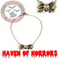 Skully Bow Necklace