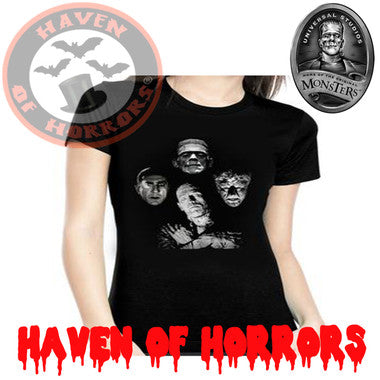 Universal Monsters Rock Band Tee