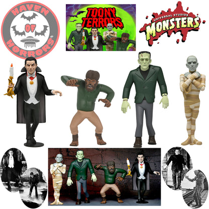 Universal Monsters The Wolf Man Toony Terrors 6-Inch Scale Action Figure